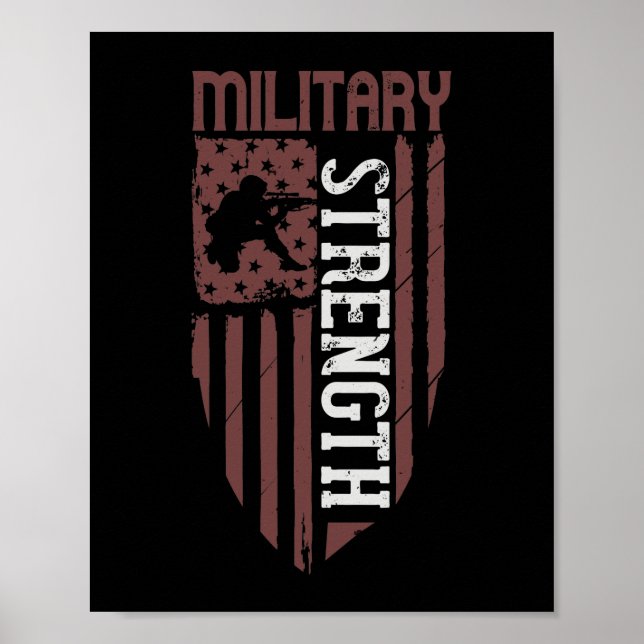 Military Stength Poster (Front)