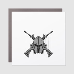 Military strengh  car magnet