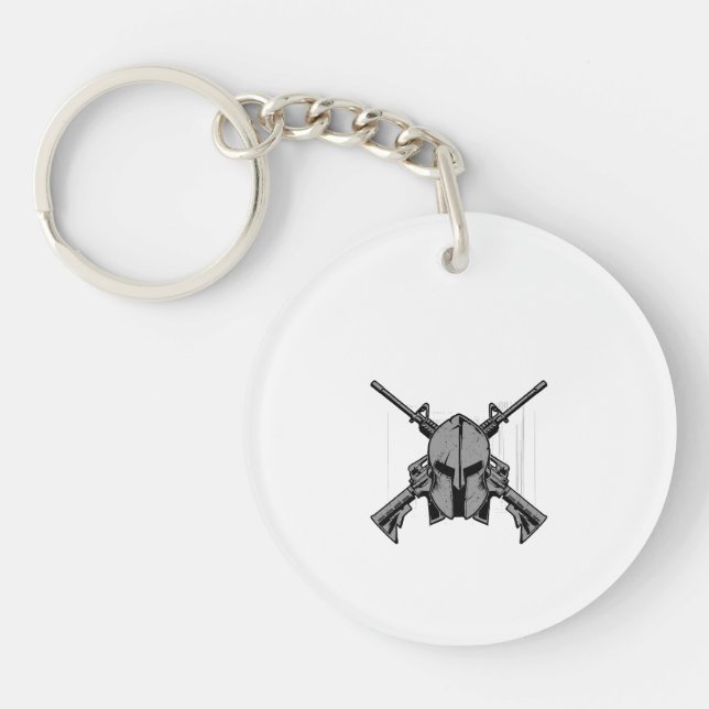 Military strengh  keychain (Front)