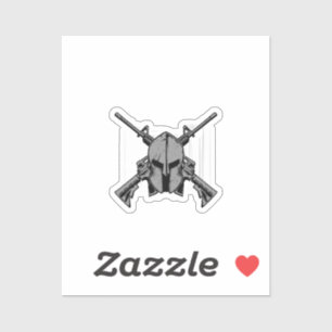 Military strengh sticker