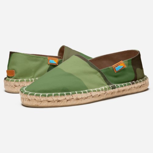 Military Style Camouflage Espadrilles