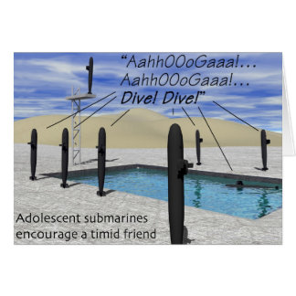 Military - Submarine Cards