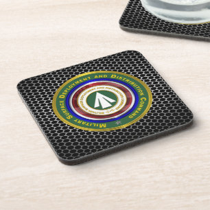 Military Surface Deployment Distribution Command Beverage Coaster