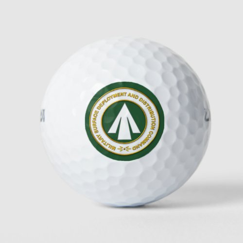 Military Surface Deployment Distribution Command Golf Balls