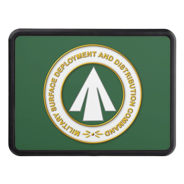 Military Surface Deployment Distribution Command Hitch Cover (Front)