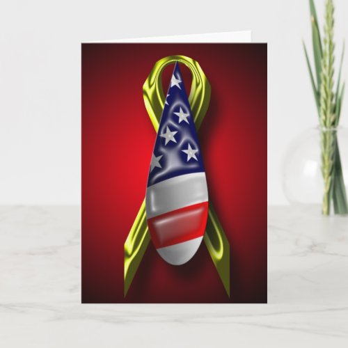 Military Sympathy Armed Forces Sympathy Soldier Card