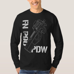 military t-shirts FN P90 PDW