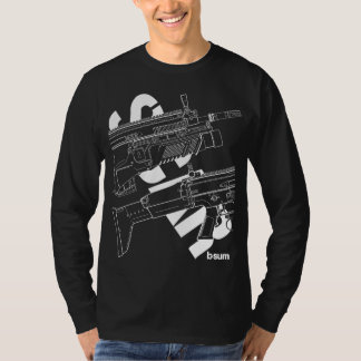 military t-shirts FN SCAR Assault Rifle