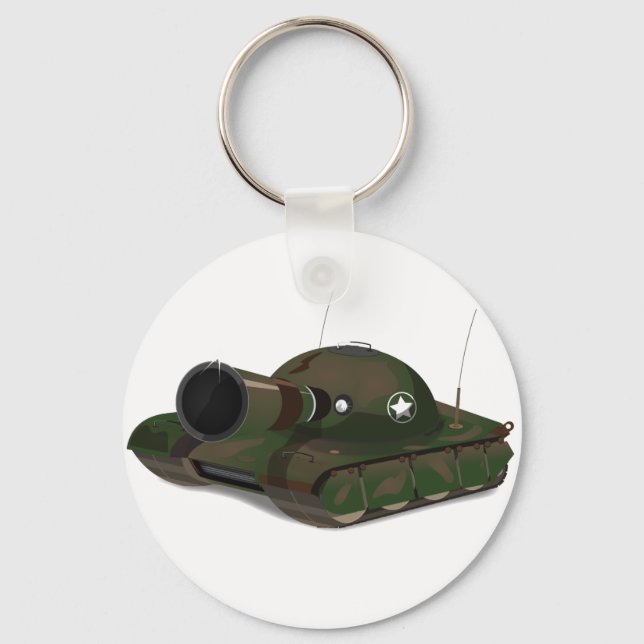 Military Tank Keychain (Front)