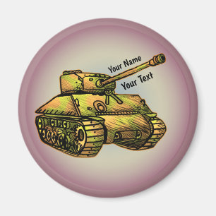 Military Tank magnet
