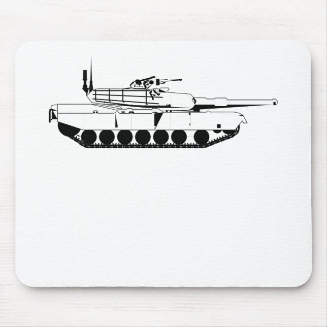 Military Tank Mouse Pad (Front)