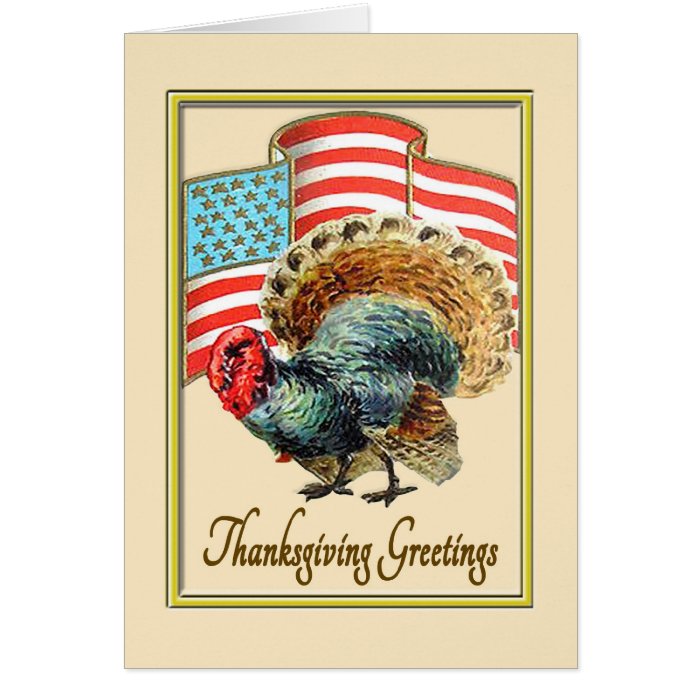 Military Thanksgiving Card