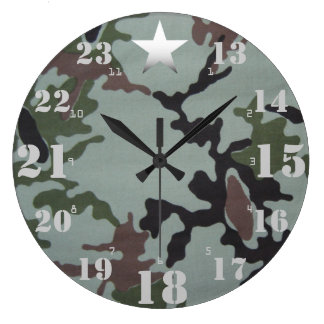 24 Hour Wall Clocks | Zazzle