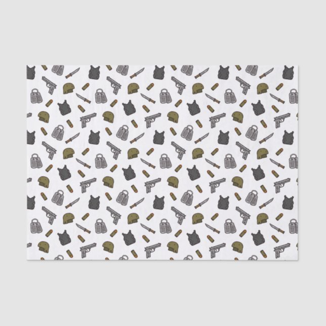 Military Tissue Paper (Front)