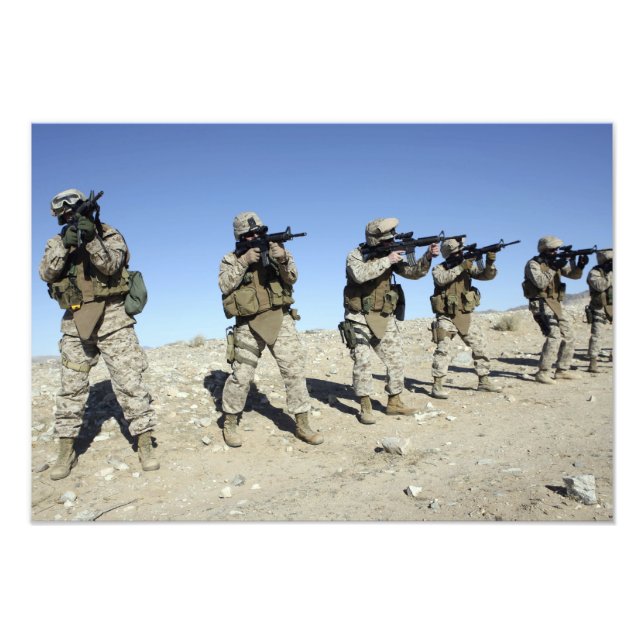 Military Transistion Team members Photo Print (Front)