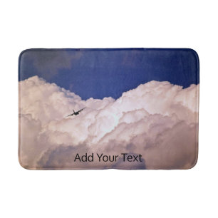 Military Transport Airplane by Shirley Taylor Bath Mat