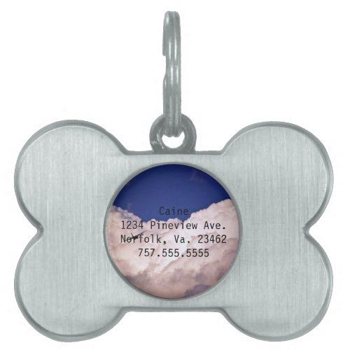 Military Transport Airplane by Shirley Taylor Pet Name Tag