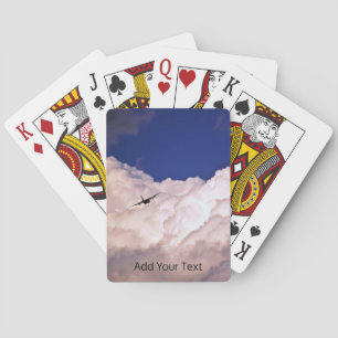 Military Transport Airplane by Shirley Taylor Poker Cards