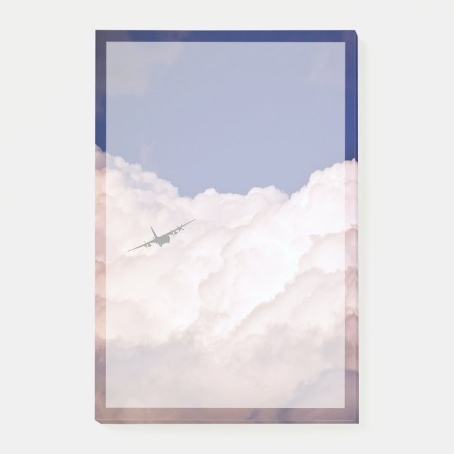 Military Transport Airplane by Shirley Taylor Post-it Notes (Front)