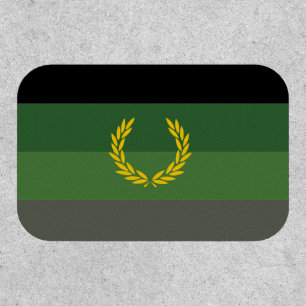 Military Uniform Pride Flag Patch