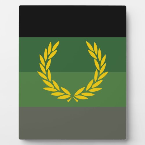 MILITARY UNIFORM PRIDE PLAQUE