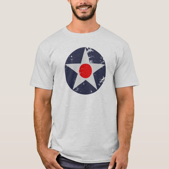 Military USAAC Air Corps WW2  T-Shirt (Front)