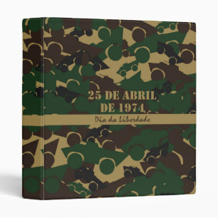 Military vehicle camouflage pattern binder