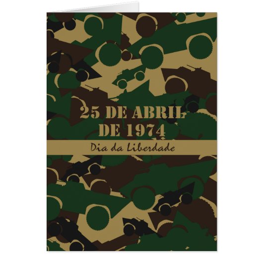 Military vehicle camouflage pattern cards (Front)
