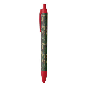 Military vehicle camouflage pattern pen