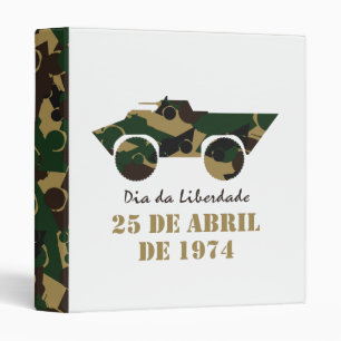 Military vehicle symbol of 25 April Revolution Binder