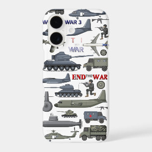 Military Vehicles Camo Pattern Tactical iPhone 17 Case