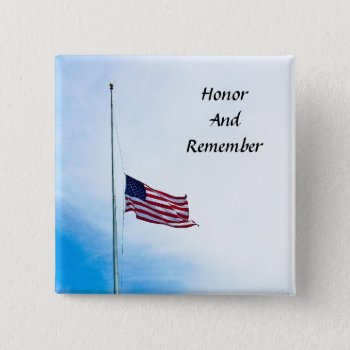 Military Veteran Hero Honor Button by decembermorning at Zazzle