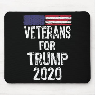 Military Veterans For Trump 2020 Election Anti Joe Mouse Pad