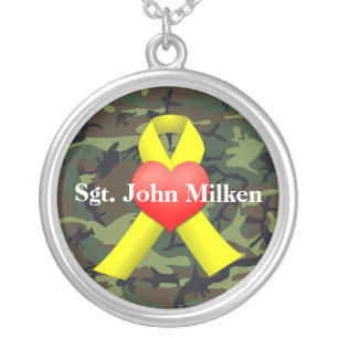 Military War Veteran Necklace