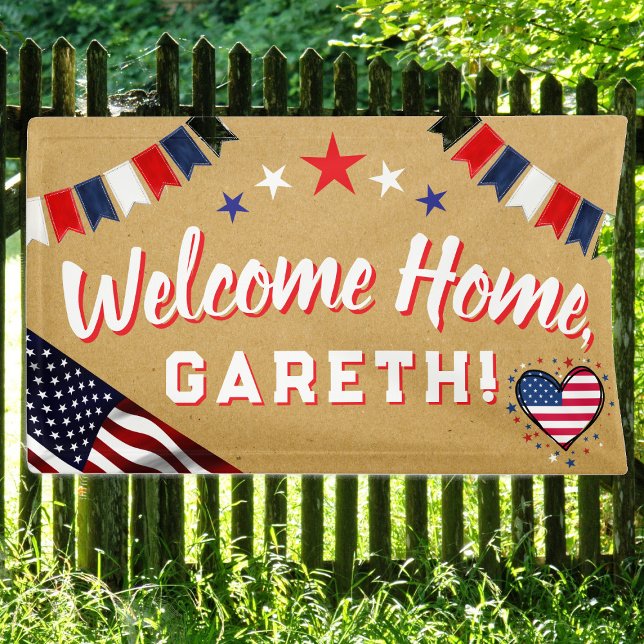 Military Welcome Home Banner - Army National Guard (Creator Uploaded)