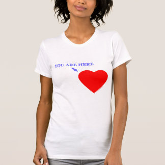 Military Wife Miss You Are Here In My Heart T-Shirt