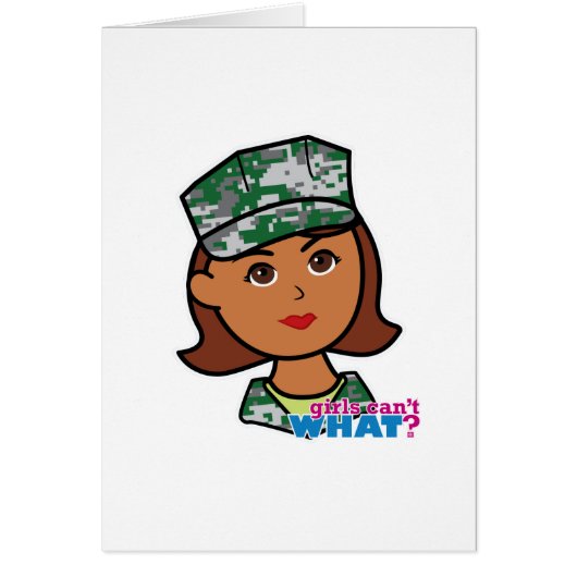 Military Woman Cards (Front)
