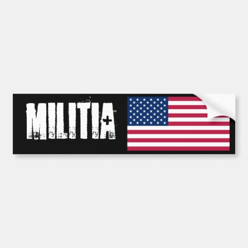 militia Bumper Sticker