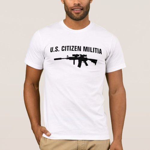 Militia M4 Carbine T_Shirt