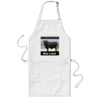 Milk a Bull Long Apron