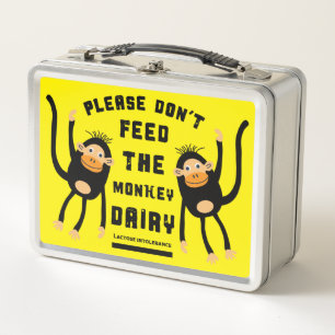 Milk Allergies - Enterocolitis Syndrome - Allergy  Metal Lunch Box