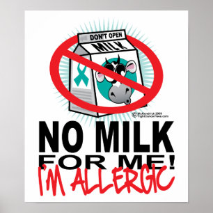 Milk Allergy Poster