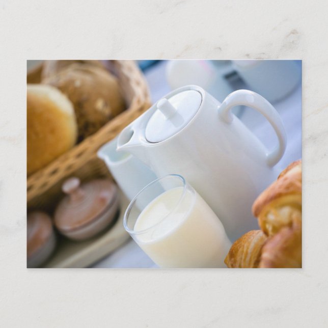 Milk and bakery postcard (Front)