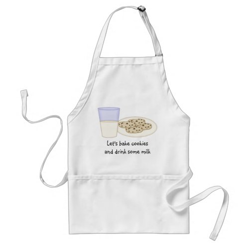 Milk and Cookies Apron