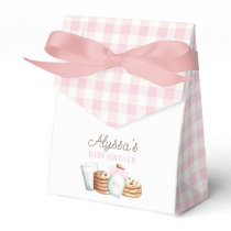 Milk and Cookies Baby Shower Favor Boxes