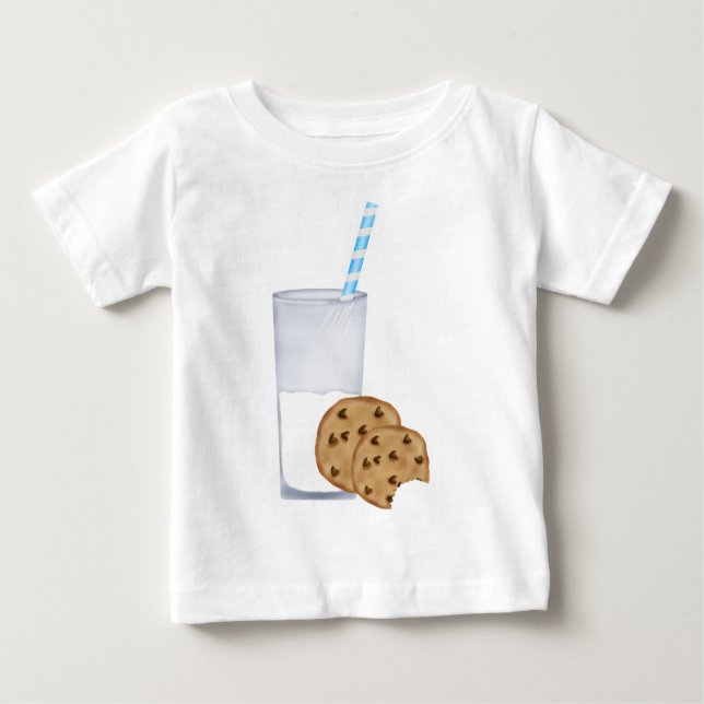milk and cookies baby T-Shirt (Front)