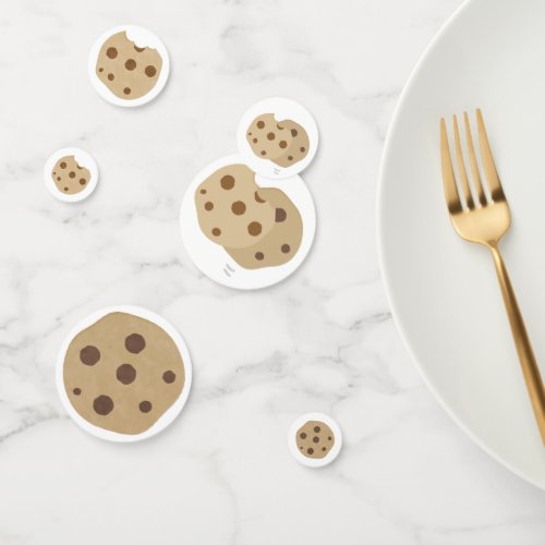 MILK AND COOKIES BIRTHDAY PARTY DECOR CONFETTI