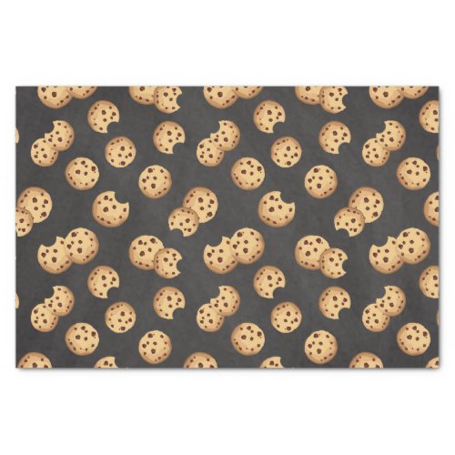 Milk and Cookies Birthday Theme Chocolate Chip Tissue Paper