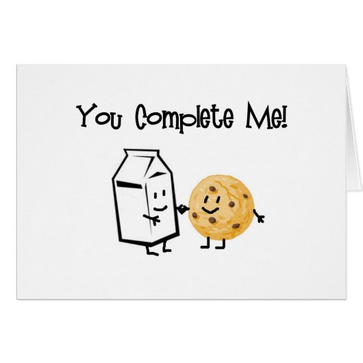 Milk and Cookies Cards (Front Horizontal)