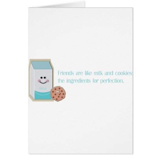 Milk and Cookies Cards (Front)